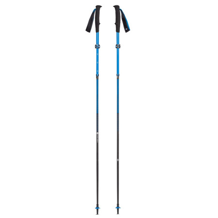 Bastones de senderismo Black Diamond Distance Carbon FLZ Poles azul/negro Ultra Blue