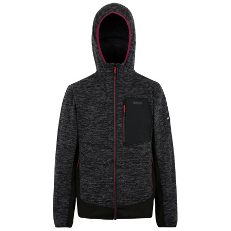 Sudadera de hombre Regatta Alven negro/gris BlkMarl/Blak