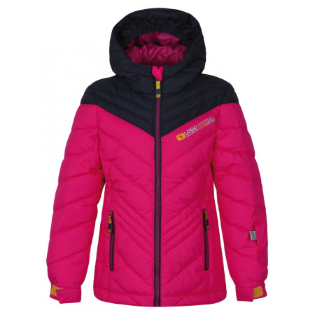 Chaqueta de esquí para niños Loap Omrava rosa Pink