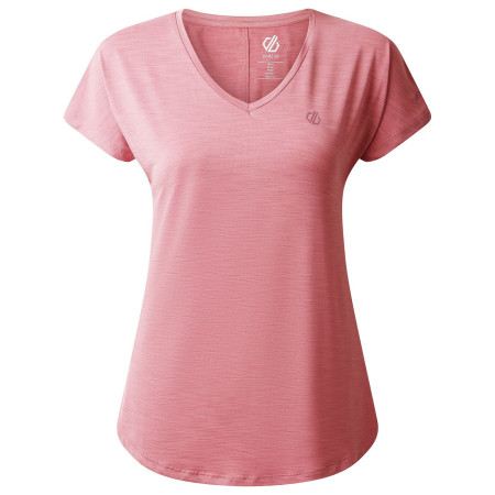 Camiseta de mujer Dare 2b Vigilant Tee blanco/rosa Lilas