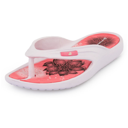 Chanclas de mujer Alpine Pro Rusaka blanco