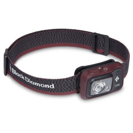 Linterna frontal Black Diamond COSMO 350 marrón Bordeaux