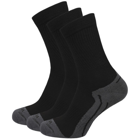 Calcetines MOOA Bamboo Active 3-pack negro/gris Black/Grey
