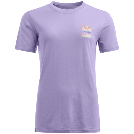 Camiseta funcional de mujer Ortovox 140 Cool Mtn Gradient Ts violeta Lush Lavender
