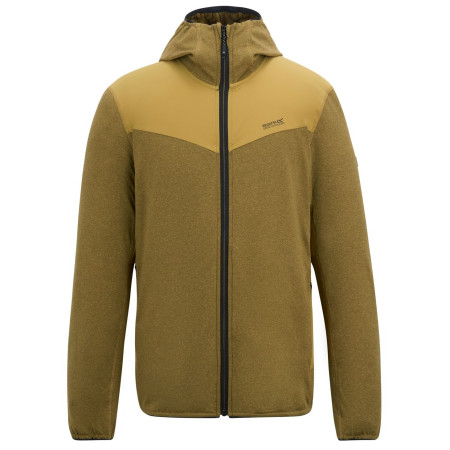 Chaqueta de hombre Regatta Finchdale Midlayer marrón claro Wood Brown