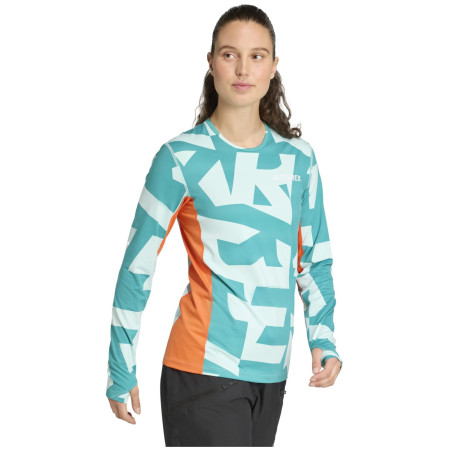 Camiseta funcional de mujer Adidas Multi Syn Ls Wa