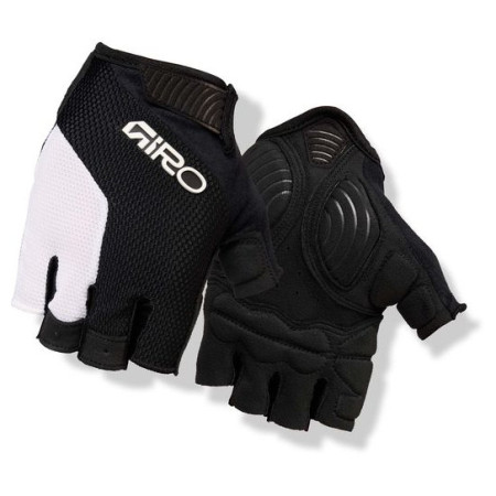 Guantes de ciclismo Giro Strade Dure SuperGel negro/blanco Black/White