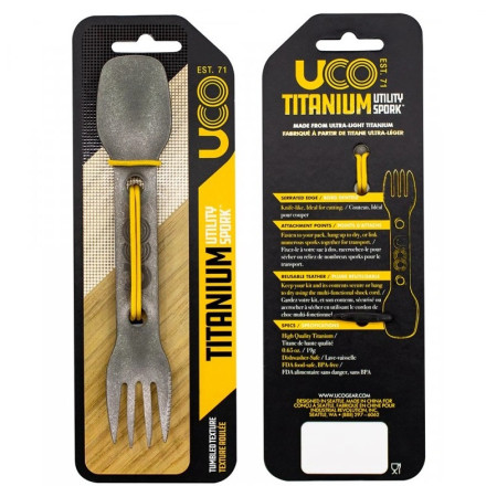 Cuchara-tenedor UCO Titanium Utility Spork