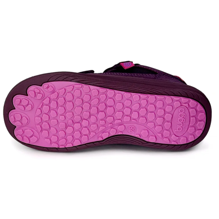 Zapatos barefoot para niños para todo el año Bugga Safi Dark Purple