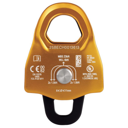 Polea Petzl Minder S2