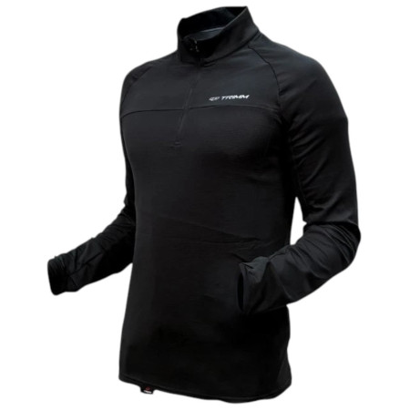 Sudadera funcional de hombre Trimm CUBE negro grafit black