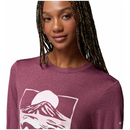 Camiseta de mujer Columbia Parsons Point™ LS Graphic Tee