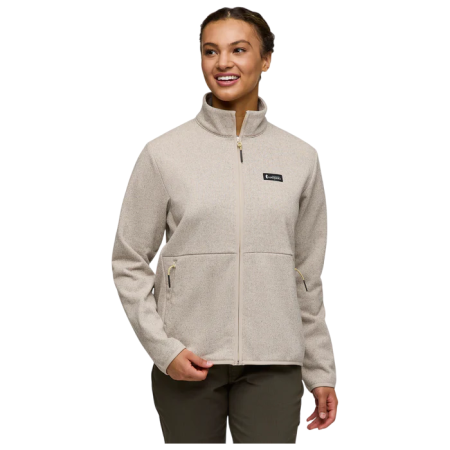 Sudadera funcional de mujer Cotopaxi W'S Envo Fleece Full-Zip Jacket beige Heather Cream