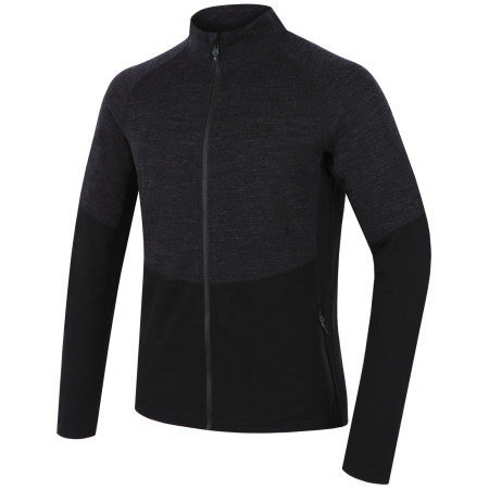 Sudadera de hombre MOOA Merino 3D 240 negro black