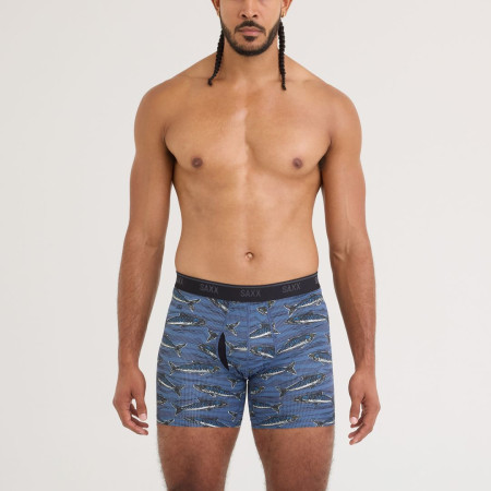 Calzoncillos bóxer Saxx Quest Quick Dry Mesh Boxer Brief Fly