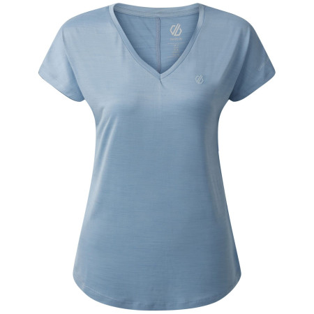 Camiseta de mujer Dare 2b Vigilant Tee blanco/azul Glacier Lake