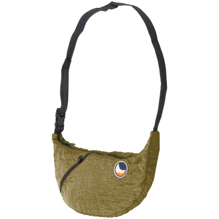 Riñonera Ticket to the moon Upcycled Sling Bag Premium khaki Olive Brown