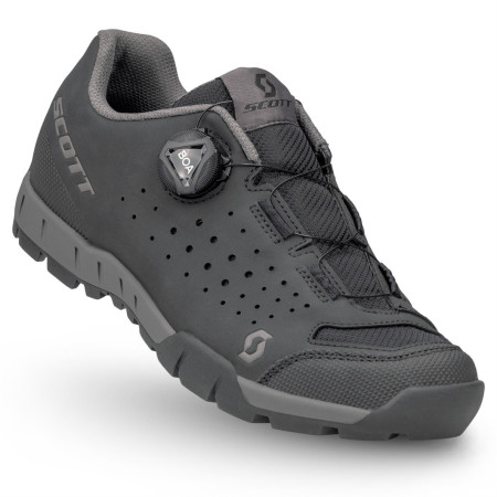 Zapatillas de ciclismo para mujer Scott Shoe W's Sport Trail Evo Boa negro matt black/anthracit