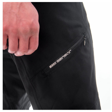 Pantalones cortos de ciclismo para hombre Sensor Helium True Black