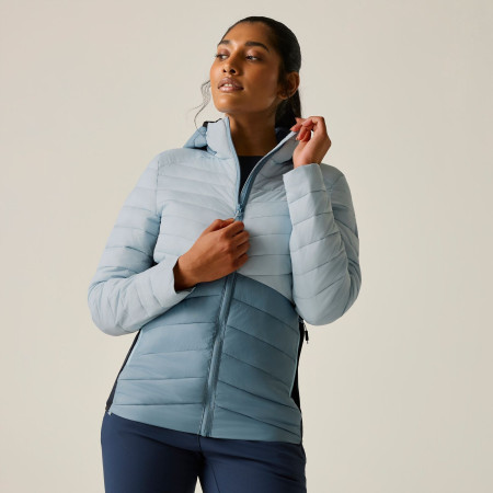 Chaqueta de mujer Regatta Womens Hooded Leedre Hybrid