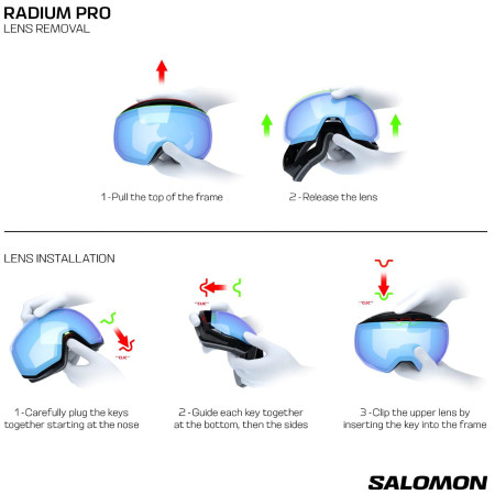 Gafas de esquí Salomon Radium Pro Sigma