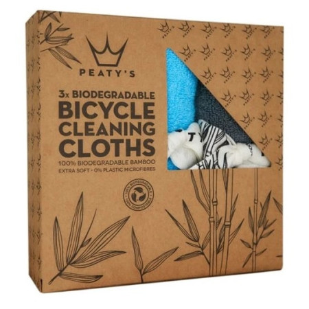 Paño de limpieza Peaty´s Bamboo Bicycle Cleaning Cloths