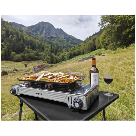 Hornillo de gas Brunner Devil Double Grill