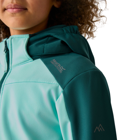 Chaqueta de invierno para niños Regatta Beamz Mediterranea/Water Ballet