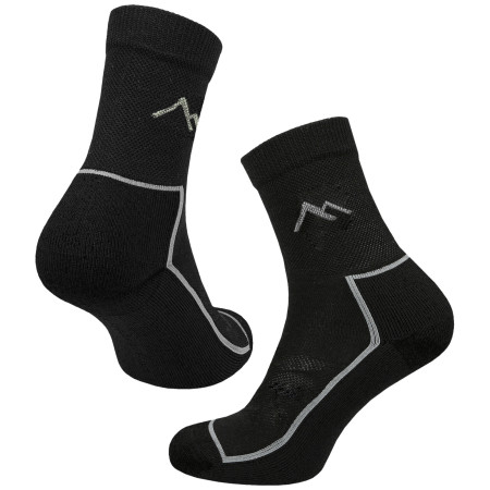Calcetines MOOA Merino Mountain negro Black