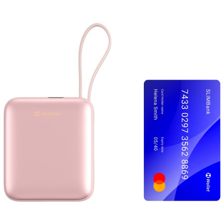 Batería externa Swissten Space 10000 mAh USB-C + Lightning
