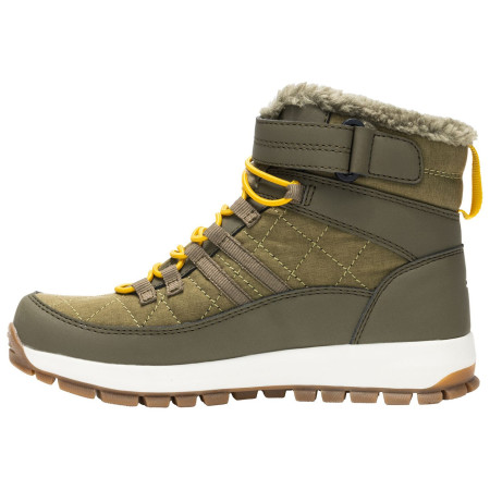 Botas de invierno para niños Regatta Elbourne Junior Bark Green/Sunset