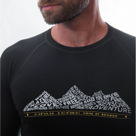 Camiseta de hombre Sensor Merino DF Adventure