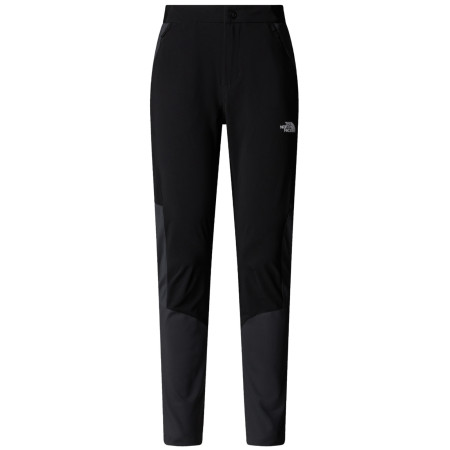 Pantalones funcionales de mujer The North Face Felik Slim Tapered Pant negro/gris Tnf Black/Asphalt Grey