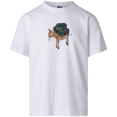 Camiseta de hombre The North Face M Donkey Taxi Relaxed Short Sleeve Tee-Graphic blanco TNF WHITE