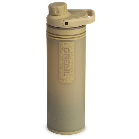 Botella con filtro Grayl ULTRAPRESS Purifier beige desert tan
