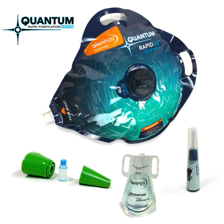 Filtro de agua SteriPen Quantum Rapid System blanco