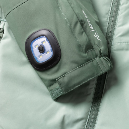 Chaqueta de invierno para niños Regatta Beamz Dark Forest/Glacier Green