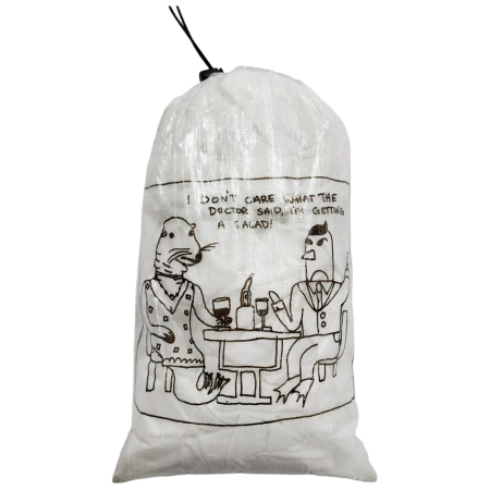 Funda High Tail Designs Drawstring Stuff Sack Date Night blanco Date Night