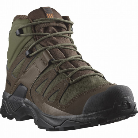 Calzado de hombre Salomon X Ultra Tracker Gore-Tex verde Ranger Green / Earth Brown / Black