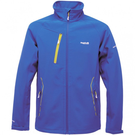 Chaqueta de hombre Regatta Nielson Softshell azul