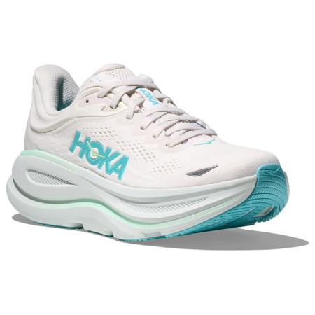 Zapatillas de carrera para mujer Hoka W Bondi 9 blanco/azul Frost / Cielo Blue