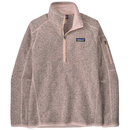 Sudadera de mujer Patagonia Better Sweater 1/4 Zip rosa Pink Frost