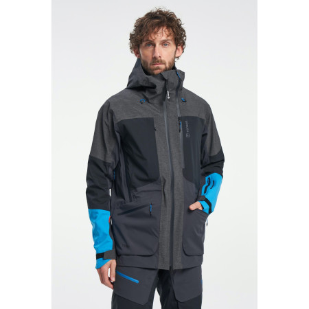 Chaqueta de invierno para hombre Tenson Touring Shell Jacket gris/azul Antracithe