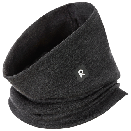 Cuello para niños Reima Saarto Black Melange negro/gris Black Melange