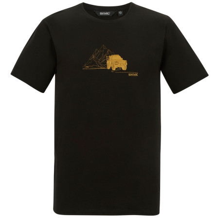 Camiseta de hombre Regatta Cline IX negro BlckDsrtJeep