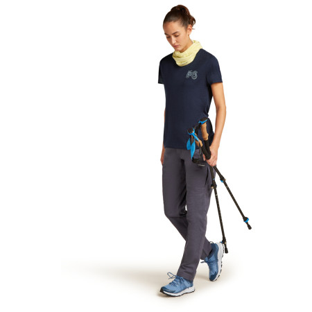 Camiseta funcional de mujer Icebreaker W Mer 150 Tech Lite SS Tee Adventure Rid