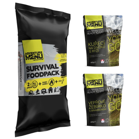 Plato preparado Adventure Menu Survival Food Pack III