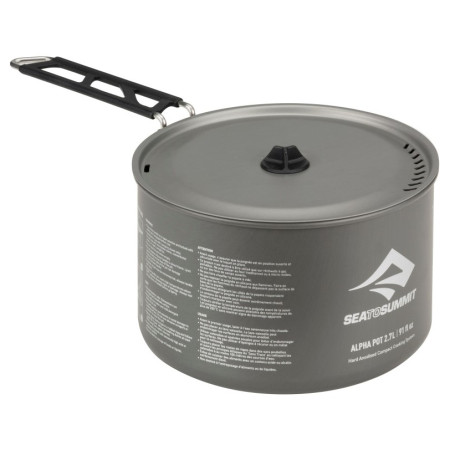 Olla Sea to Summit Alpha Pot 2.7 gris Grey