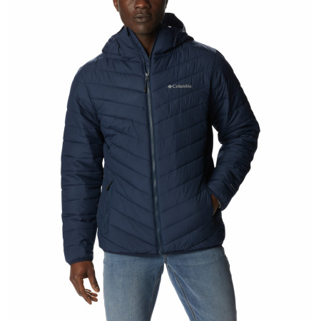 Chaqueta de hombre Columbia Eddie Gorge™ Hooded Jacket azul oscuro Collegiate Navy