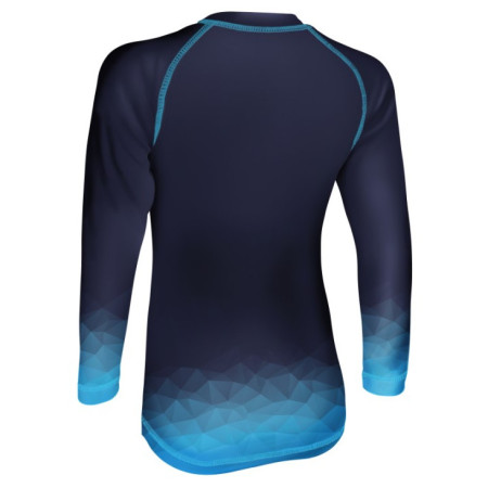 Camiseta funcional para niños WAMU Mozaika dark blue